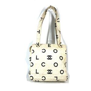 CHANEL vintage CC CC Mark logo icon Bag Shoulder Bag Tote Bag